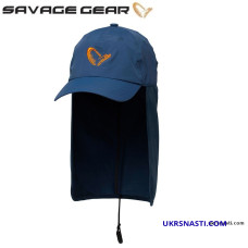 Кепка Savage Gear Savage Salt UV Cap One Size Blue